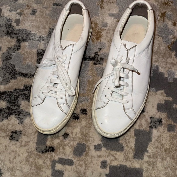 Common projects - Women's Original Achilles Leather Low-Top Sneakers - Picture 2 of 4